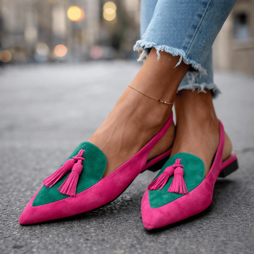 Lorena Tassel Strap Sandals