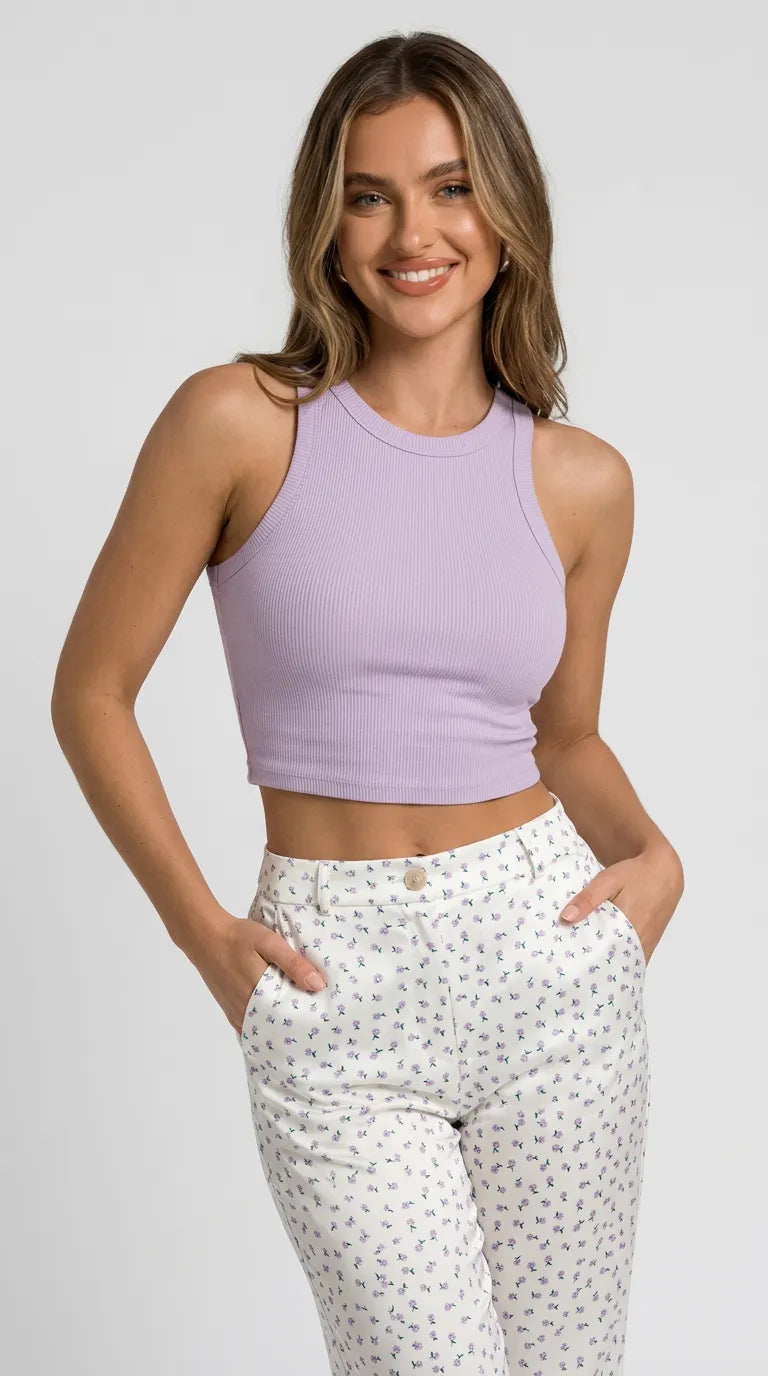 Ella Essential Ribbed Tank