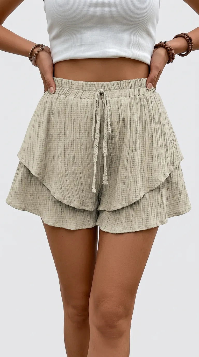 Lola Ruffle Layer Shorts