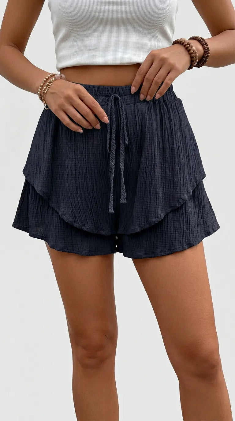 Lola Ruffle Layer Shorts