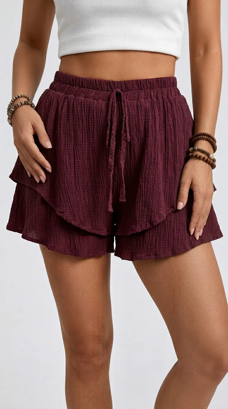 Lola Ruffle Layer Shorts