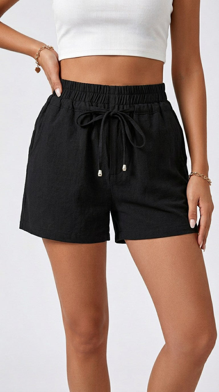 Luna High-Waist Shorts