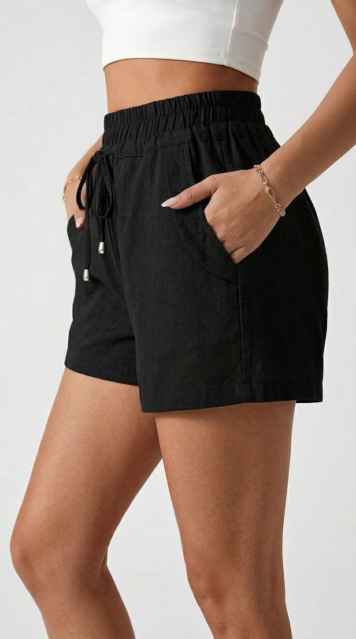 Luna High-Waist Shorts