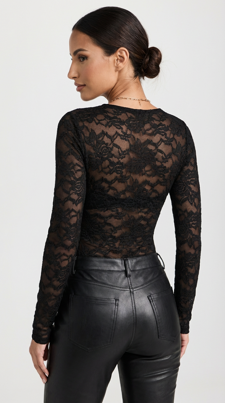 Sienna Lace Long Sleeve Top