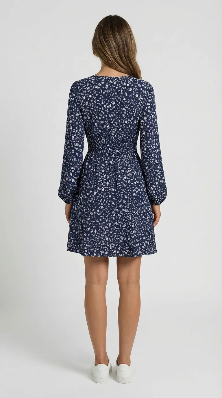 Sienna Smocked Mini Dress