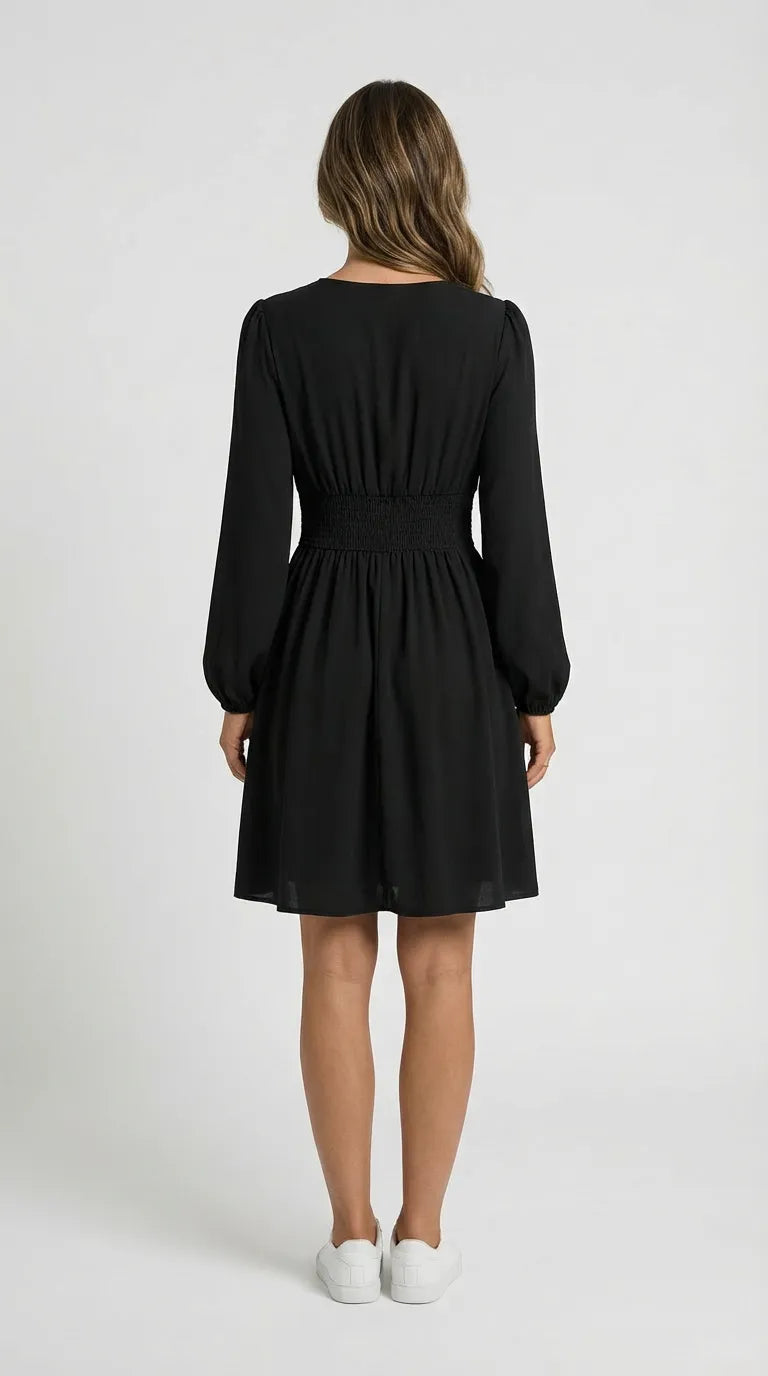 Sienna Smocked Mini Dress