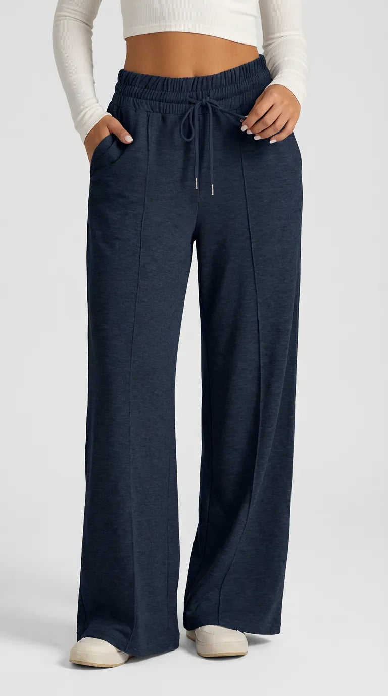 The Sculpted Wide-Leg Trouser