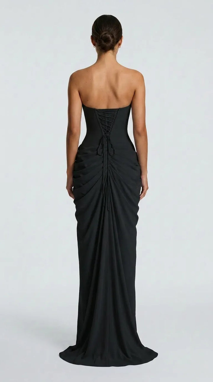 Valenza Sculpted Maxi Dress