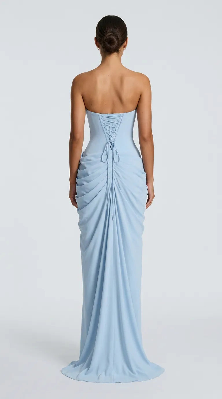 Valenza Sculpted Maxi Dress
