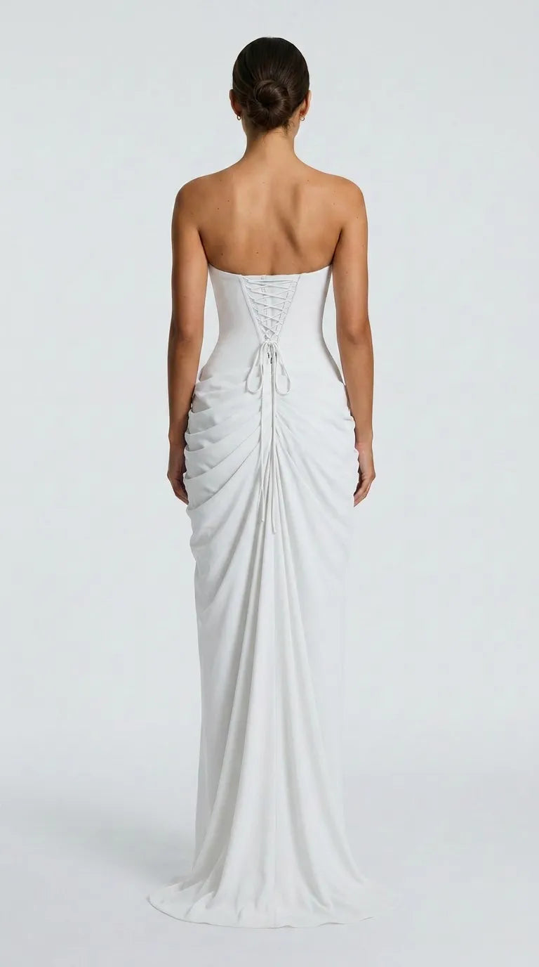 Valenza Sculpted Maxi Dress