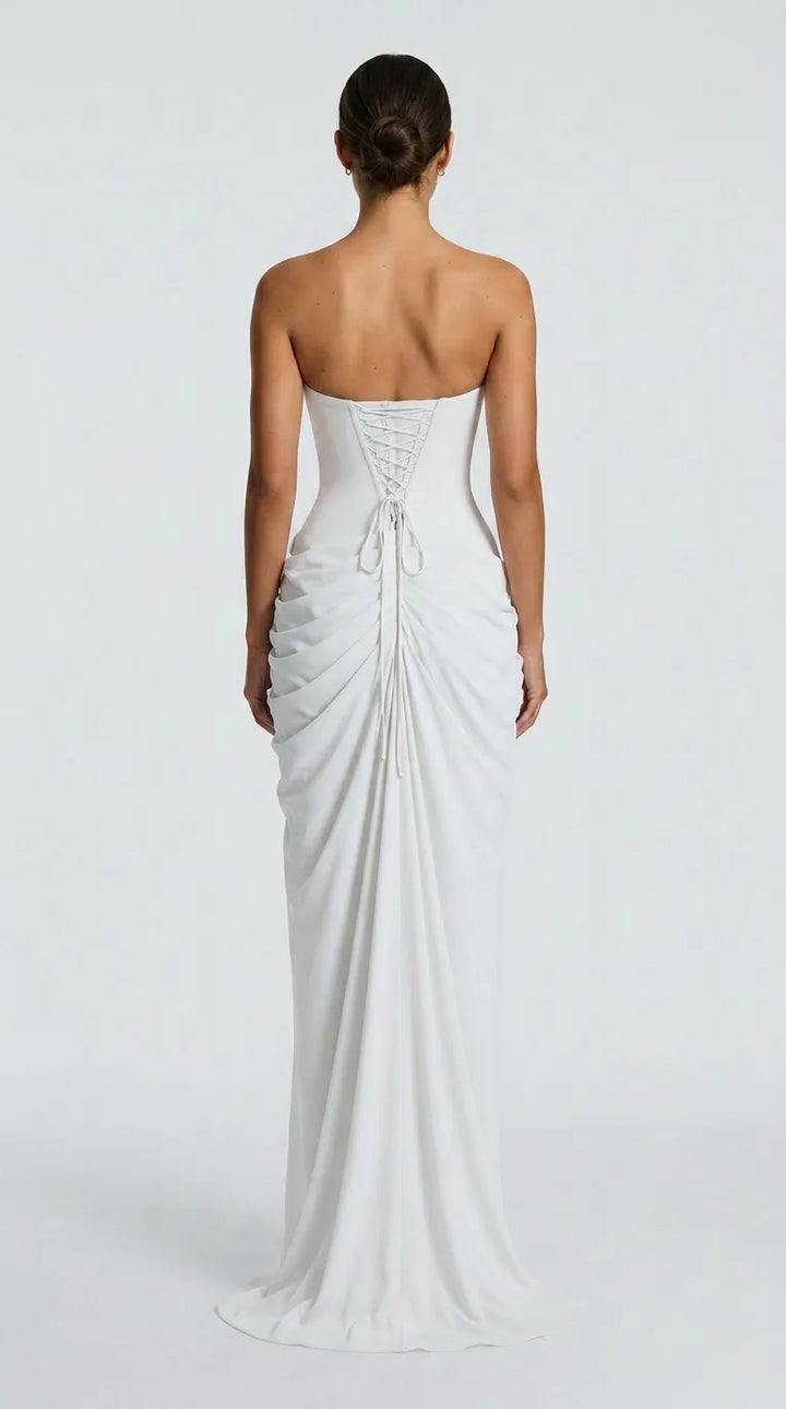 Valenza Sculpted Maxi Dress