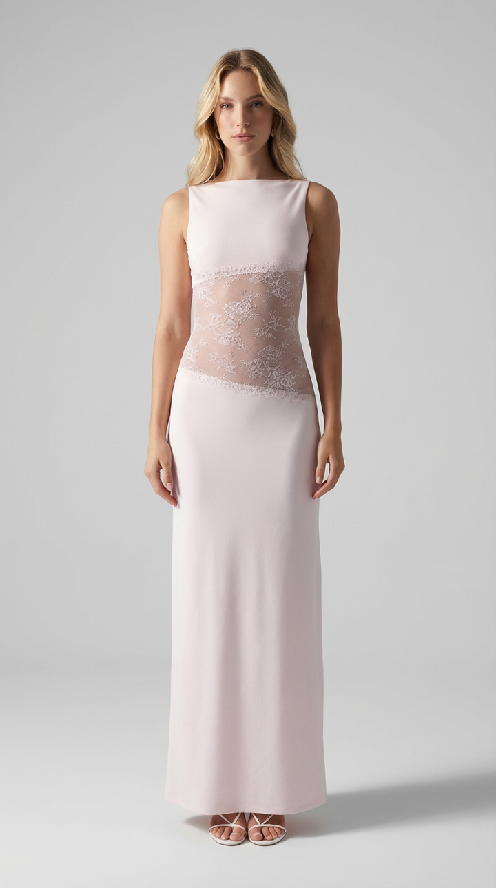 Céline Veil Cut Maxi