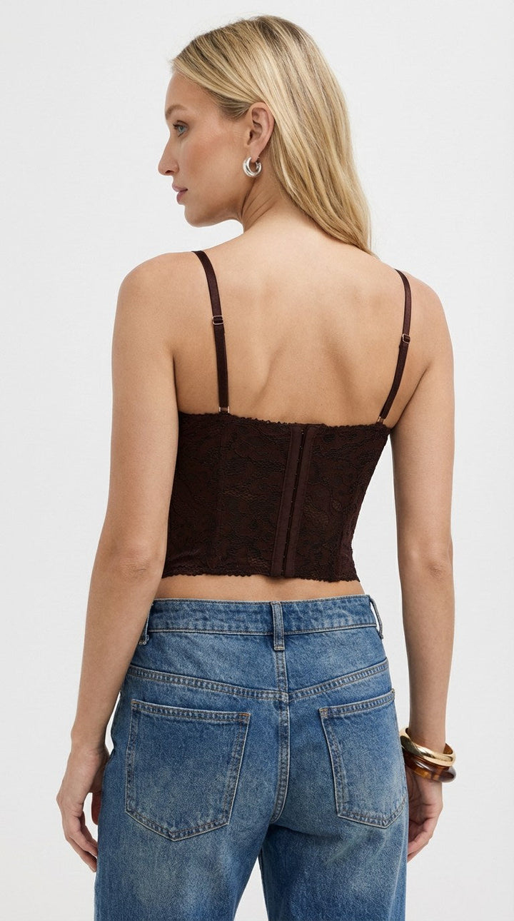 Ella Lace Corset Top