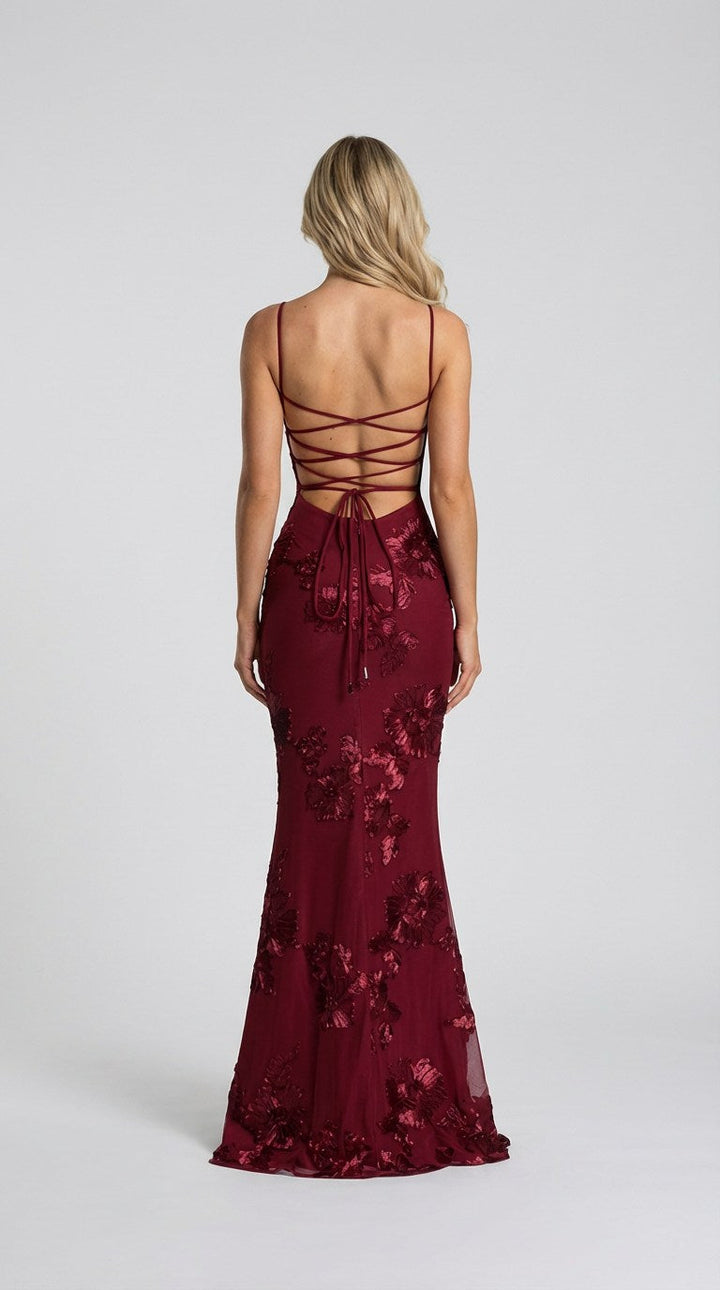 Noir Fleur Maxi Dress