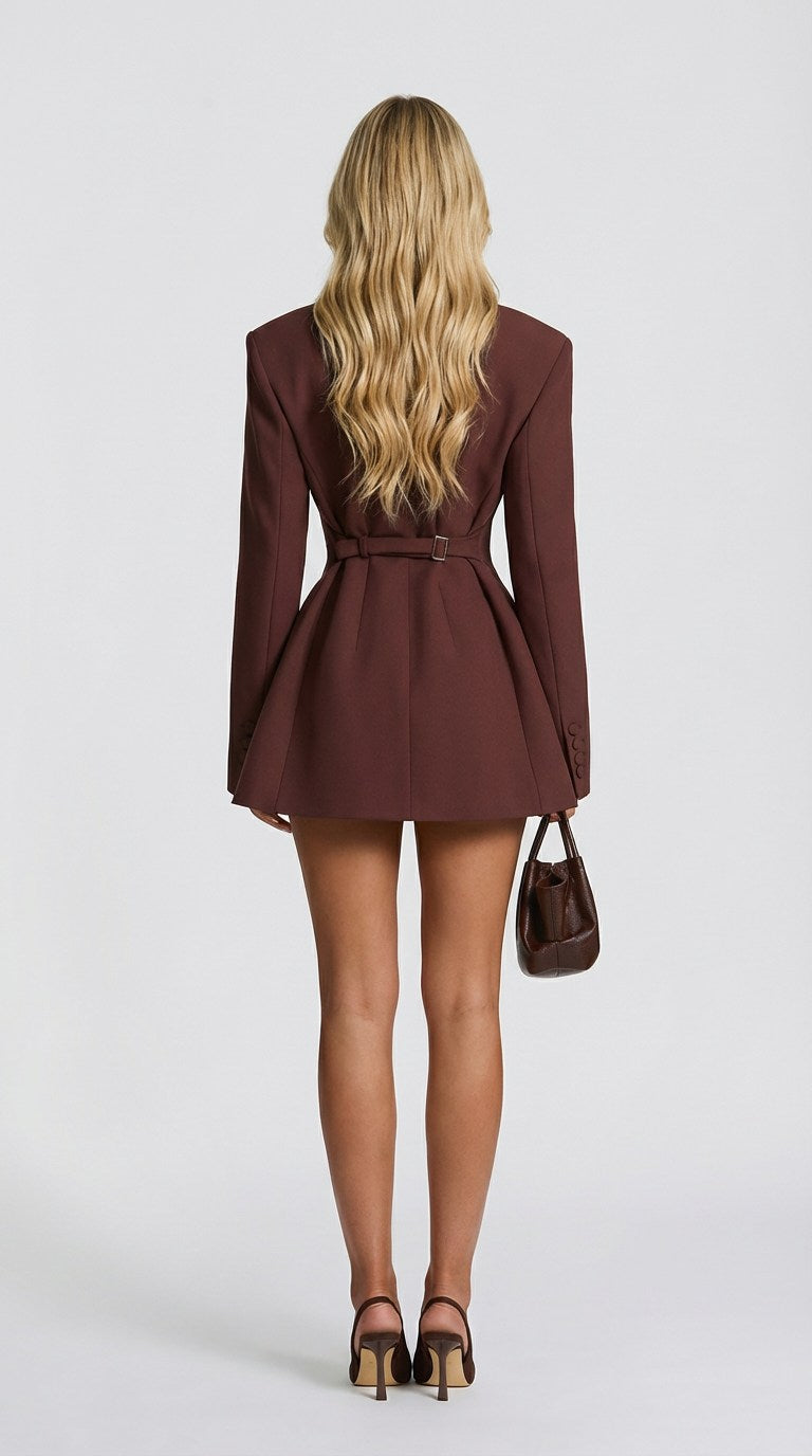 Executive Blazer Mini Dress