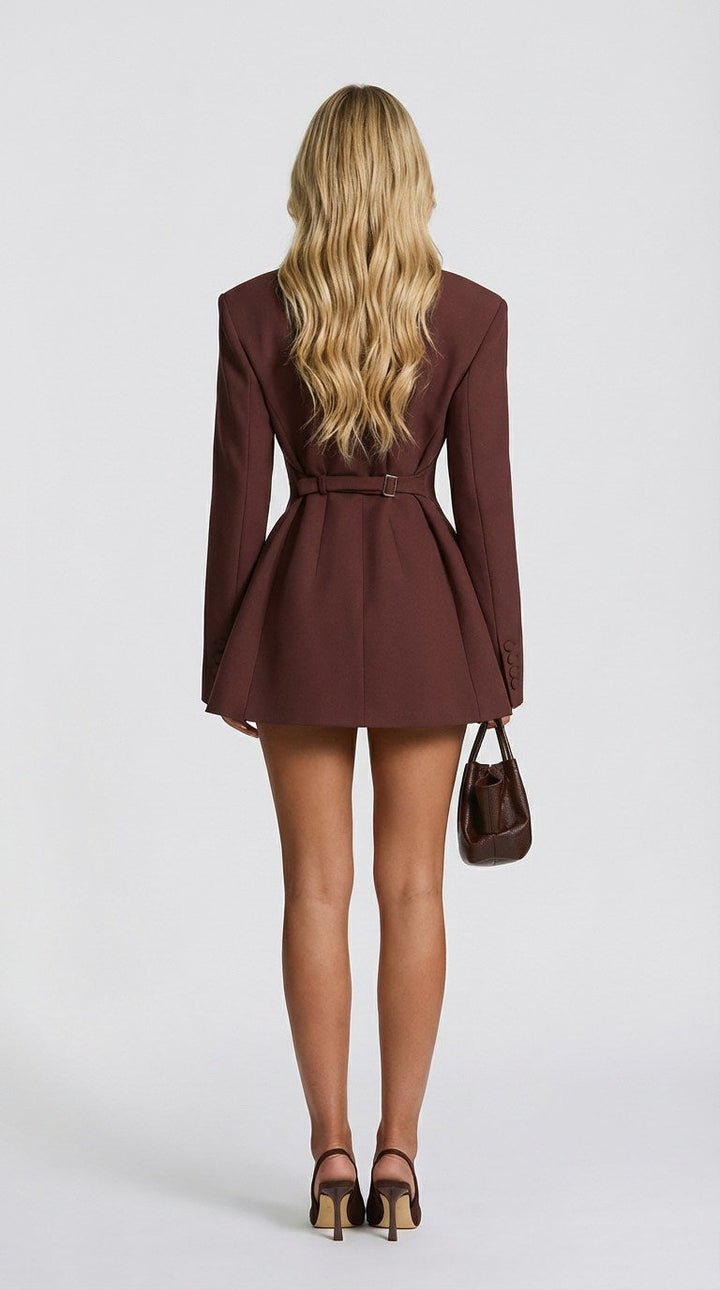 Executive Blazer Mini Dress