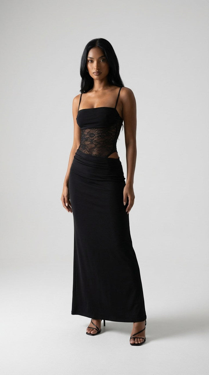 Céline Romantic Lace Maxi