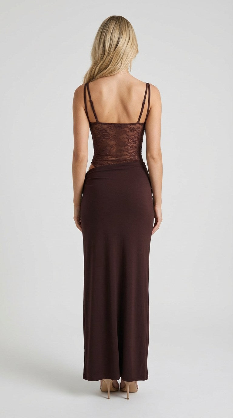 Céline Romantic Lace Maxi
