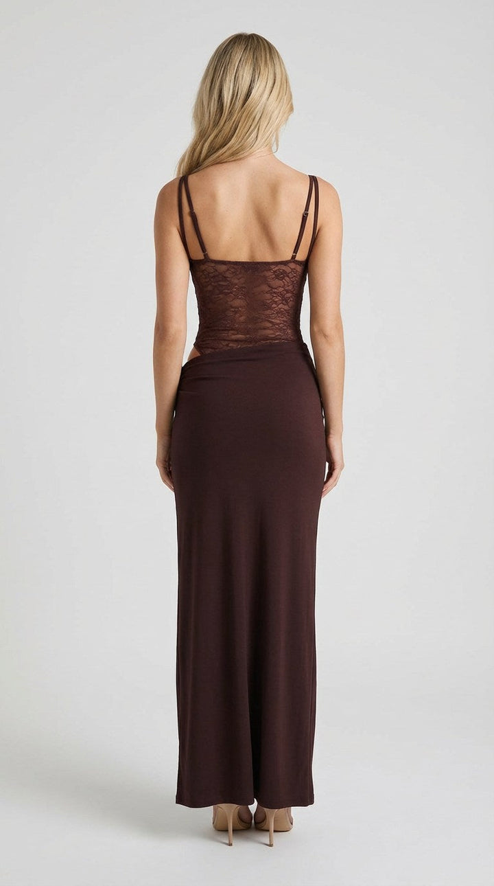 Céline Romantic Lace Maxi