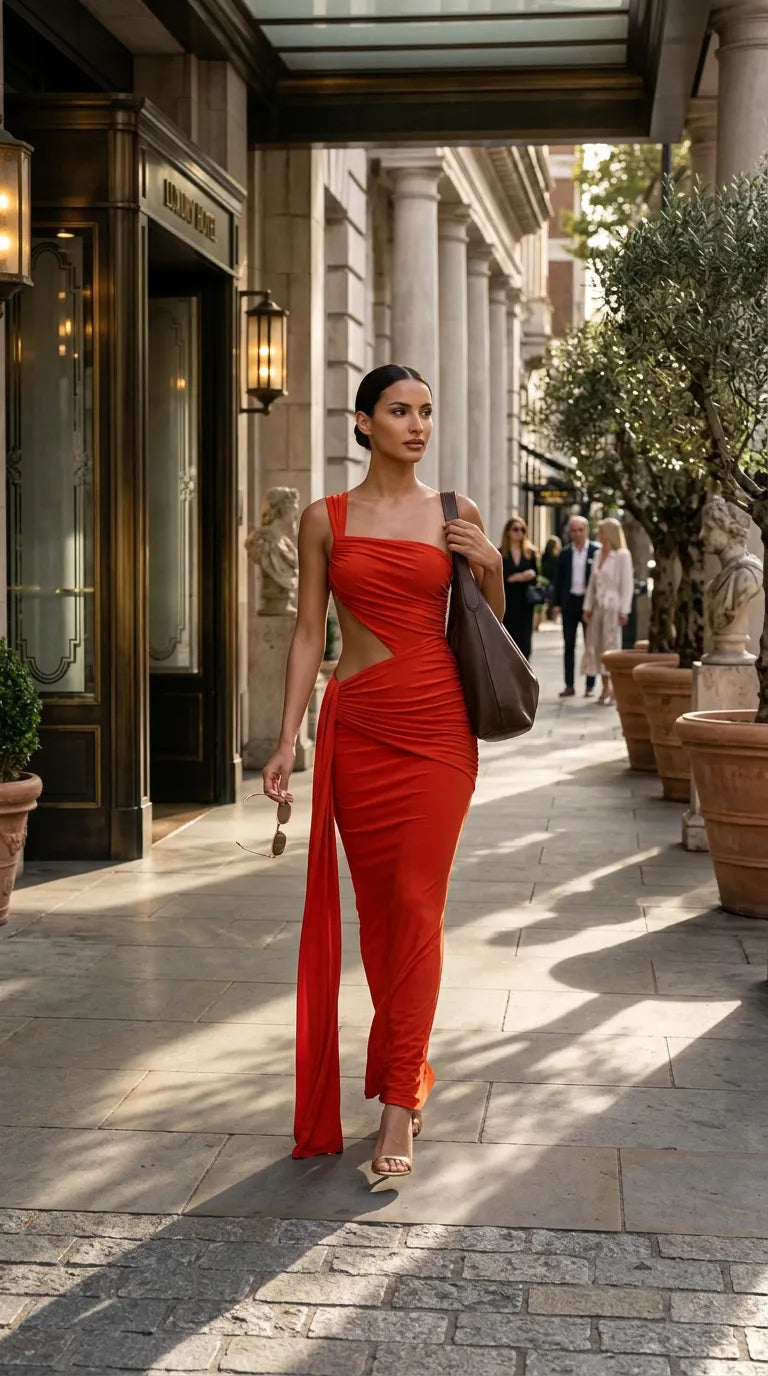 Alessia Cutout Maxi Dress