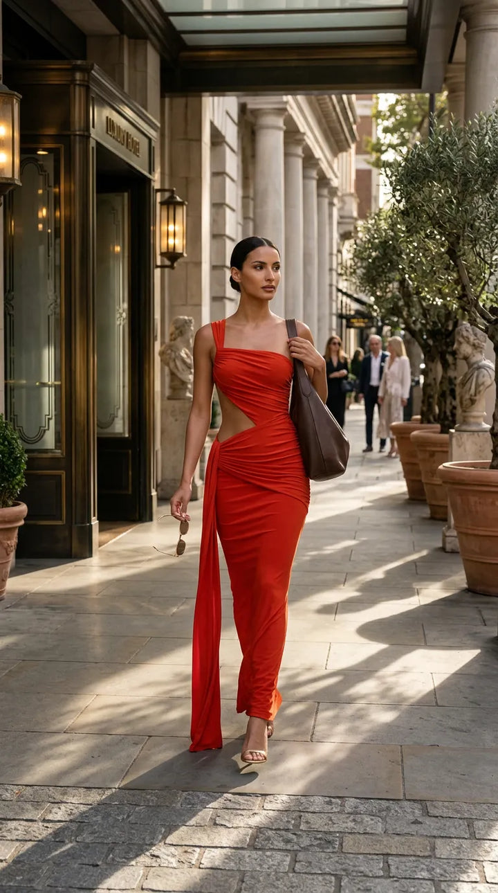 Alessia Cutout Maxi Dress