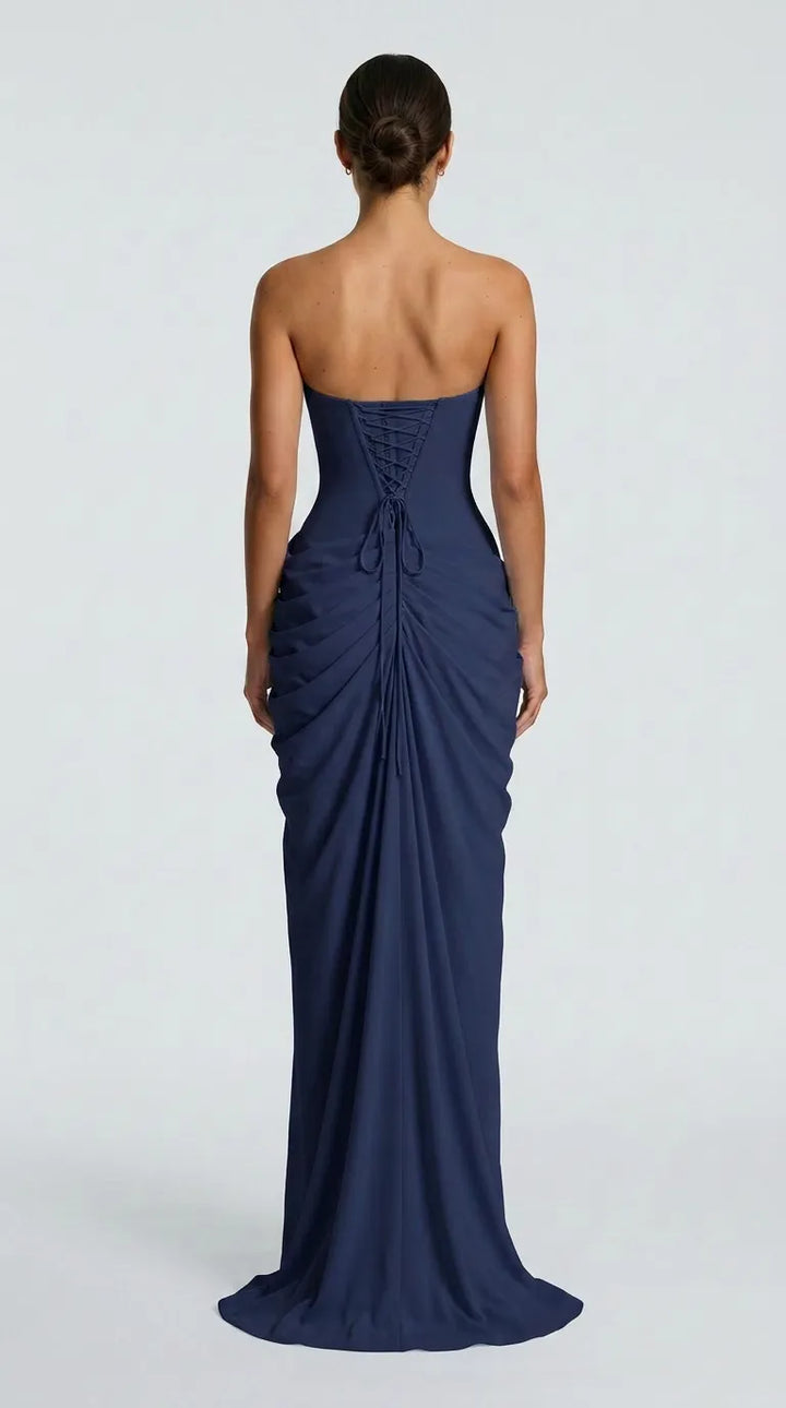 Valenza Sculpted Maxi Dress
